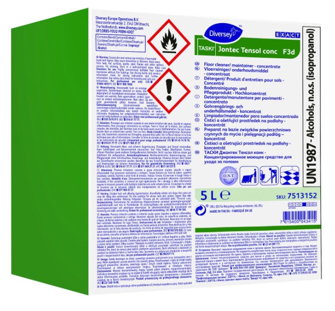 Diversey Taski Jontec tensol conc.,5(Taski tensol conc.,5L) Засіб для миття підлоги